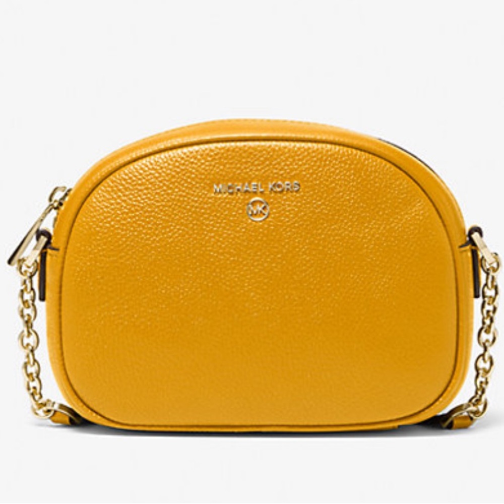 Michael Kors Jet Set Charm Small Pebbled
Leather Crossbody Bag